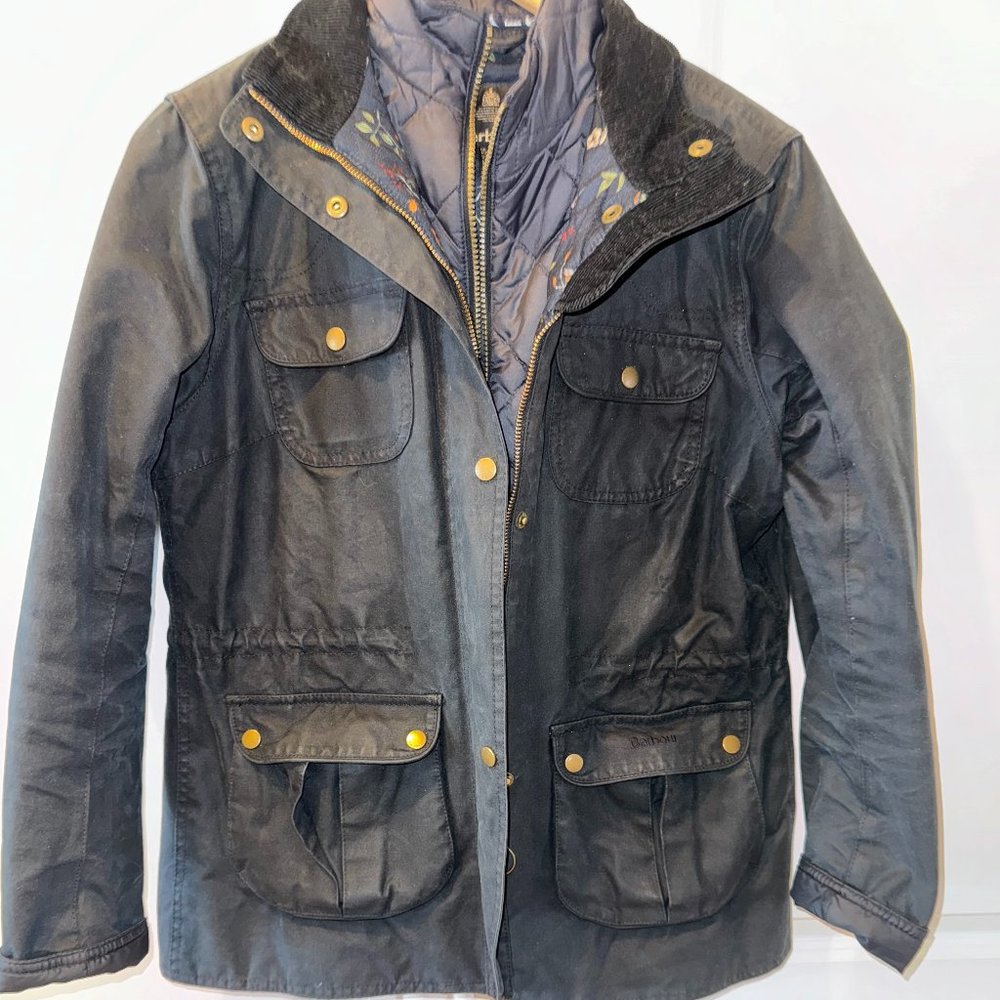 Barbour Navy Blue Jacket